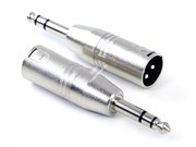 INVOTONE AD460 - переходник джек моно 6.3мм &lt;> XLR 3P, корпус металл
