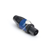 AMPHENOL SP4FS - разъем кабельный Speakon, 4 контакта, корпус из термопластика  (контакты под пайку