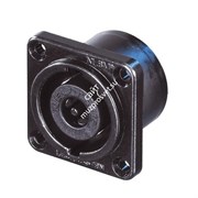 NEUTRIK NL8MPR-BAG - панельный разъём Speakon, 8-ми конт.,квадратн.фланец , металический черненый ко