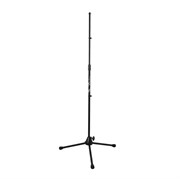 ONSTAGE MS9700B+ - микрофонная стойка прямая, тренога, регулируемая высота,усиленная, черная