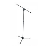 PROEL PRO100BK - профессиональная микрофонная стойка, тренога, журавль, цвет: матовый чёрный