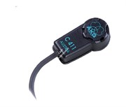 AKG C411 L - микрофон для струнных инструментов, к поверхности крепится на жидкой резине, мини XLR