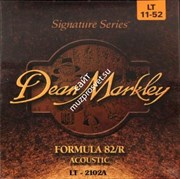 DeanMarkley 2102A Formula 82/R Acoustic LT - Струны для акустической гитары  011-052