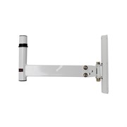 PROEL KP560WH - настенный , поворотный  держатель колонок, L-образный, сталь, диам.35мм