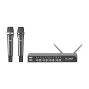 AKG DMS TETRAD VOCAL SET P5 4/2 - Цифровая вокальная радиосист. 4-х кан.приёмник DSR Tetrad + 2 ручн