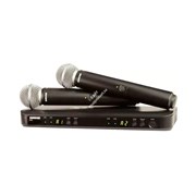 SHURE BLX288E/SM58 M17 662-686 MHz - 2-х канальная радиосистема с 2-мя ручными передатчиками SM58