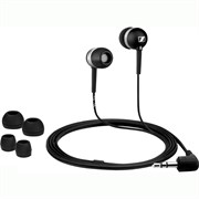 Sennheiser CX 300 II Precision Black - Миниатюрные наушники-вкладыши, 19-21000 Гц, 16 Ом, чёрные