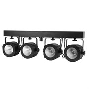 Involight SBL5000COB - 4х LEDPAR 30 Вт COB RGB, в кейсе + контроллер и стойка
