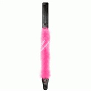 Gypsy Rose GR2SP/BK - Гитарный ремень, чёрная кожа+розовый мех