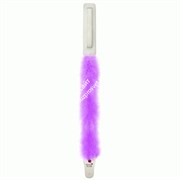 Gypsy Rose GR2SP/PP - Гитарный ремень, белая кожа+розовый мех