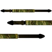 Perri's KDL50-121 - Нейлоновый ремень (2,5") для гитары с подв. подушкой, кожан.концы (камуфляж)