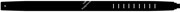 Perri's P25XXL-300 Black - Кожаный ремень (2,5") для гитары длиной 67" (чёрный)