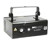 Involight SLL200RGY - лазерный эффект, 150 мВт красный, 50 мВт зелёный, DMX-512
