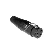 AMPHENOL AP-4-11 - разъем кабельный  4 контакта, "мама ",  корпус - пластик, черный