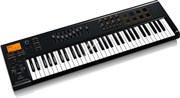 Behringer MOTOR-61 MIDI-клавиатура, USB-контроллер, 61 клав, 9 мотор.фейдеров,8 контролл, 8 пэдов, LCD, MIDI I/O/T, входы пед.SUSTEIN и EXPRESSION