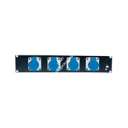 Proel SDC120 - Рэковый модуль 2U, 4 розетки на 16 А