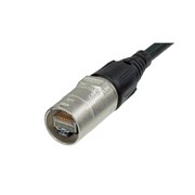 Neutrik NE8MC - кабельный разъем-корпус для RJ45E(EtherСon), с двумя вставками для кабеля 3.5 — 8мм.