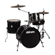Ddrum D2R BLK SPKL - удар. установка (1 коробка): 4 бараб, стойки, педаль, тарелки, стул в комплекте