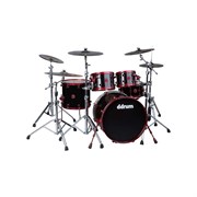 Ddrum REFLEX 522 BLK RED - ударная установка (2 коробки) 5 барабанов ( без тарелок и Hardware)