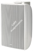 Tannoy DVS 6T-WH пассивная 2-полосная всепогодная АС. Номинальная/программная/пиковая мощн. 60 /120 /240 Вт. Сопр. 6 Ом   Трансформатор - переключатель 70В/100В, 60 W /30W / 15W / 7.5W /  низкоомная нагрузка. НЧ - 6'', ВЧ - 0,75''. Диапазон: 80Гц-20кГц.  