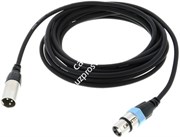Cordial CCM 5 FM микрофонный кабель XLR female—XLR male, 5.0м, черный