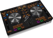 Behringer CMD STUDIO 4A-EU DJ-контроллер USB с 4-канальным аудиоинтерфейсом, 100мм Pich-фейдеры, 4xRCA, Phone TRS-Jack