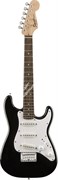 FENDER SQUIER MINI STRATOCASTER RW BLACK мини электрогитара, цвет чёрный