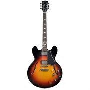 GIBSON 2018 MEMPHIS ES-335 TRADITIONAL ANTIQUE SUNSET BURSTгитара полуакустическая с кейсом, цвет санберст