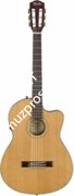 FENDER CN-140SCE NAT WC Электроакустическая классическая гитара, топ массив ели, цвет натуральный. С кейсом.