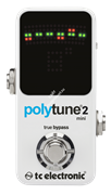 TC ELECTRONIC POLYTUNE 2 MINI педальный тюнер в уменьшенном корпусе