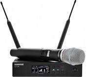 SHURE QLXD24E/SM58 P51 710 - 782 MHz вокальная радиосистема с ручным передатчиком SM58