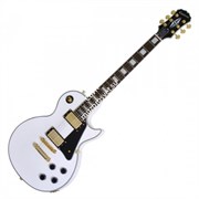 EPIPHONE LES PAUL CUSTOM PRO ALPINE WHITE электрогитара, цвет белый EPIPHONE LES PAUL CUSTOM PRO ALPINE WHITE электрогитара, цвет белый