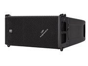 RCF HDL 6-A (13000496)  Активная двухполосная АС линейного массива, усилители D-класса: 500+200 Вт, 65 Гц - 20 кГц, 131 дБ, динамики: 2 х 6,5" + 1", рупор 100° х 10°, DSP, FIR процессинг, вход: XLR, выход XLR, полипропиленовый композитный корпус, 470х237х