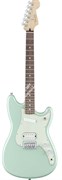 FENDER DUO SONIC HS PF SFP электрогитара DUO SONIC HS, цвет серф грин, накладка грифа Пао Ферро