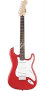 FENDER SQUIER BULLET STRAT HT FRD электрогитара, фикс. бридж, цвет красный