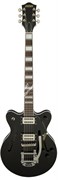 Gretsch G2655T Streamliner Center Block Jr. with Bigsby, Broad'Tron Pickups, Black Электрогитара полуакустическая, цвет черный