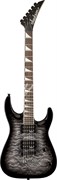JACKSON JS32TQ Dinky электрогитара, цвет черный прозрачный