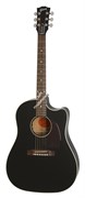 GIBSON 2018 45 Cutaway EB Ebony гитара электроакустическая