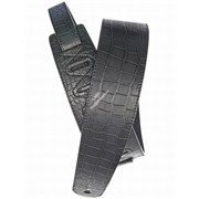 PLANET WAVES 25ALI-01 LEATHER STRAP ALIGATOR кожаный гитарный ремень, рисунок Aligator (крокодиловая кожа)