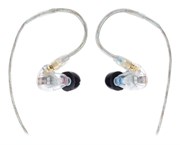 SHURE SE315-CL-EFS наушники внутриканальные (наушники вставные) с одним драйвером, прозрачные, отсоединяемый кабель