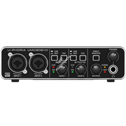 BEHRINGER UMC202HD внешний интерфейс USB для записи и воспроизведения звука на компьютере (PC / MAC)