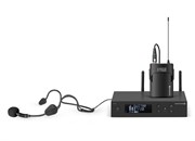beyerdynamic TG 534   (518-548 MГц)   Головная радиосистема, 18 предустановленных рабочих частот в диапазонах 518–548; в комплекте: одноканальный UHF-приемник TG 500SR, поясной передатчик TG 500B, головной конденсаторный микрофон TG H34 (кардиоида), ветро