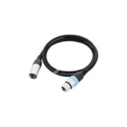 Cordial CCM 1 FM кабель микрофонный XLR female—XLR male, 1.0м, черный