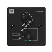 JBL CSR-2SV-BLK настенный контроллер, 2-позиционный селектор источника и управление громкостью. Цвет черный.