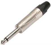 Neutrik NP2X кабельный разъем Jack 6.3мм TS (моно) штекер, компактный корпус диаметром 14.5мм