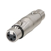 Neutrik NA3FF адаптер-переходник, XLR 3 Female «мама» &lt;-> XLR 3 Female «мама»