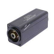 Neutrik NA2M-D0B-TX адаптер-переходник с трансформаторной развязкой, RCA Female «мама» с черным изолятором -> 3-контактный XLR Male «папа»