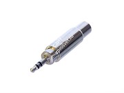 Neutrik NYS227 адаптер-переходник, 3.5мм TRS штекер (mini-Jack «мини-джек») &lt;-> 1/4&quot; TRS гнездо (Jack 6.35мм «стерео джек»)