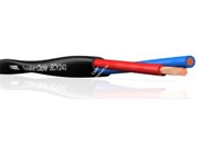 KLOTZ SCY2040 (SCY240) Спикерный инсталляционный кабель 2х4 мм, цвет черный, двойная изоляция, катушка 100 м
