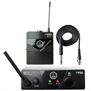 AKG WMS420 Instrumental Set инструментальная радиосистема Band A с приёмником SR420, портативный передатчик PT420, в комплекте гитарный шнур, адаптер, 1 батарейка AA